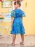 Vestido de Tule com Glitter e Flores 3D Animê - loja online