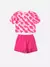 Conjunto Short Moletom e Blusa Cerejas Animê - comprar online