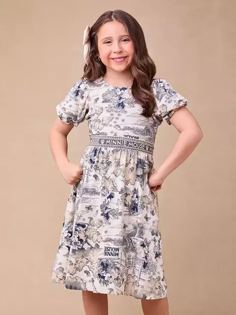 Vestido Minnie Mouse Acinturado Animê - comprar online