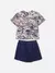 Conjunto Short Moletom e Blusa Minnie Animê - loja online