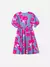 Vestido Infantil com Bolas de Tênis da Minnie - Caramello Moda Infantil para Meninas