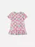 Vestido Verde com Grid Floral da Minnie - Caramello Moda Infantil e Adolescente