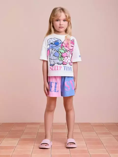 Conjunto Pijama do Stitch e Angel - comprar online