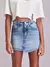 Saia Jeans Assimétrica Iam