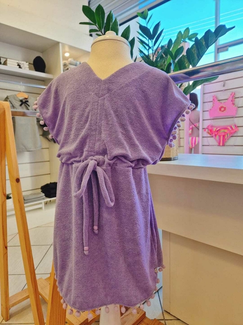 Vestido Saída Pompom Brenda - comprar online