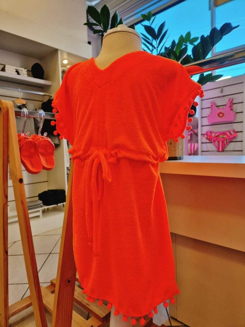 Vestido Saída Pompom Brenda - comprar online