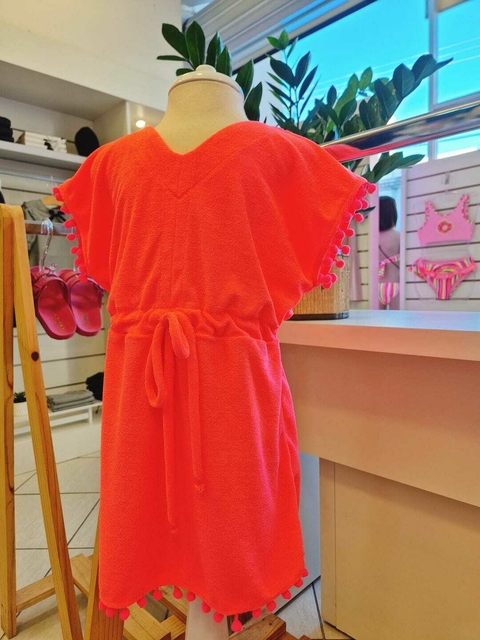 Vestido Saída Pompom Brenda - comprar online