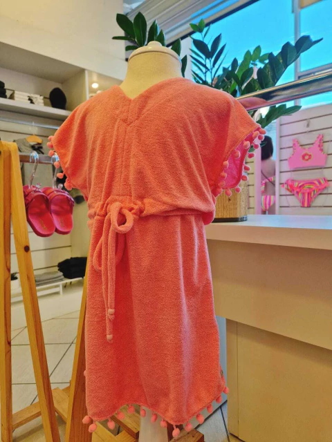 Vestido Saída Pompom Brenda - comprar online