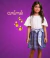 Banner de Caramello Moda Infantil para Meninas