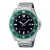 Relógio Casio Duro Diver - Masc Mdv-107d-3avdf-sc Masculino Prateado Verde Preto