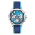 Relógio Bulova Marine Star Miami 96B460 Original - Couro E Silicone Azul-celeste Prateado Azul-celeste - comprar online