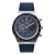 Relógio Masculino Timex Q Chronograph Aço Couro Tw2y36100 Azul-escuro Azul-escuro Azul-escuro Azul-marinho Azul-marinho