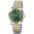 Relógio Guess Masc Jaden Bicolor Verde Multifunção Gw0977g4 Prateado Dourado - comprar online