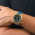 Relógio Orient Masculino Mgss1159 P2kx Dourado Analogico Cor Do Fundo Preto na internet