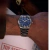 Relógio Q Timex Continental Day Date Tw2y25100 Azul Marinho Prateado Prateado Azul na internet