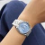 Relógio Guess Feminino Jada Prata Azul Gw093 Riviera 24horas Prateado Azul-claro - Relojoaria Helen