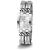 Relógio Feminino Guess Retangular Bracelete Gw0668l1 Prata Prateado Prateado Prateado - comprar online