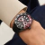 Relógio Guess Masculino Esportivo Multifuncional Gw0903g2 Preto Vermelho Preto na internet