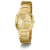 Imagem do Relógio Guess Oliver Gold Dourado Vintage Retangular Gw0978g