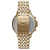 Relógio Masculino Seculus Cronógrafo Dourado 44163gpsvda2 Correia Dourado-escuro Bisel Preto - Relojoaria Helen