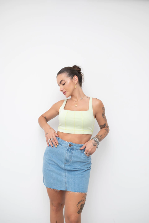 CROPPED VERDE ZARA