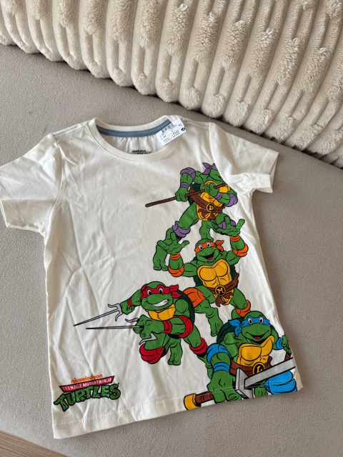 CAMISETA TARTARUGAS NINJAS