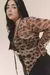Saco Tul Animal Print Atado - comprar online