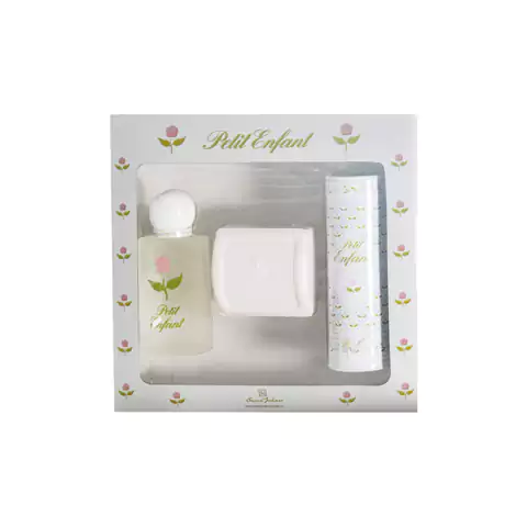 Cofre Petit Paris | Colonia 60ml + Jabón + Talco