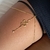 Corrente Body Chain Para Perna