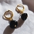 Brinco Cascalho Único - Moon Gold Bijoux