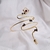 Bracelete Medusa Dourado - loja online