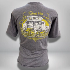 Camiseta Cinza Mescla Rodder Clothes M.Curta - comprar online