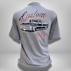 Camiseta Cinza Mescla Claro Picape - comprar online