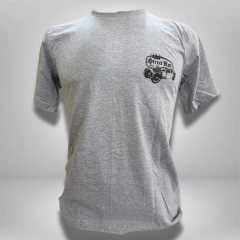 Camiseta Cinza Mescla Ford 100 M. Curta na internet