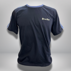 Camiseta Preta com faixa Cowtown M. Curta - Street Hot