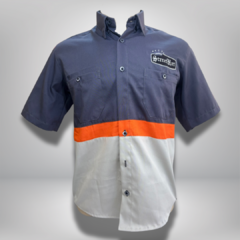 Camisa Cinza tricolor Sunset M. Curta - comprar online