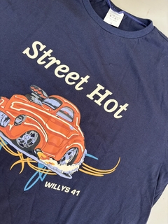 Camiseta Azul Marinho Willy's - Street Hot