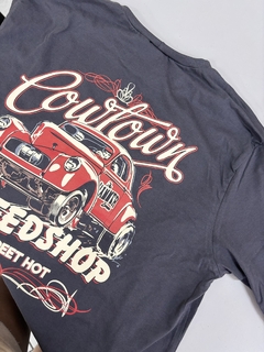 Camiseta Cinza Chumbo Cowtown - Street Hot