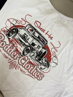 Camiseta Branca Rodder Clothes - Street Hot