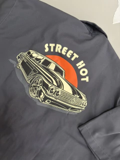 Camisa Cinza tricolor Sunset M. Curta - Street Hot