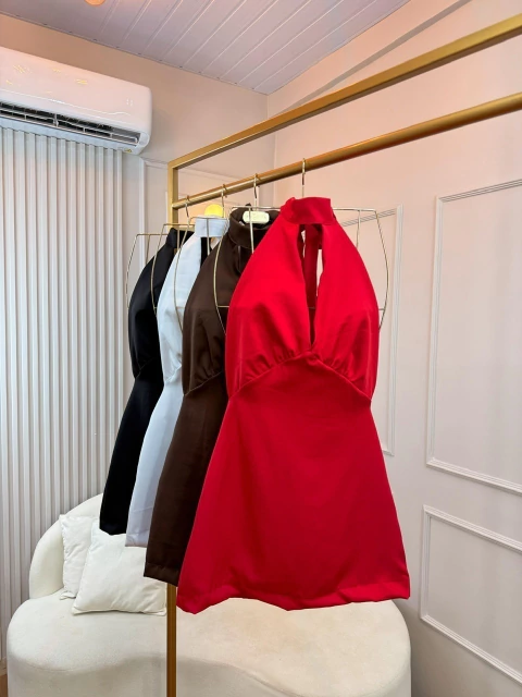 Vestido em Alfaiataria com Zíper nas Costas REF: 337 - comprar online