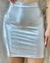 Ref 0478 - Saia Cirrê Platinada - Feminina
