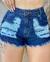 Ref 0494 - Short Jeans com Destroyed