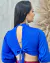 Ref 0348 - Cropped Crepe - Manga Longa com Decote - Jessi Store Am