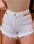 Ref 0519 - Short Jeans - Branco