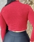 Ref 032 - Cropped Canelado - Manga Longa - Jessi Store Am