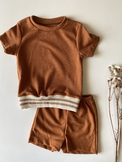 Conjunto Waffle Corto en internet