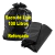 Saco de Lixo Reforçado 100 Litros Preto - 01 Kg