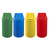 Lixeira Plástica Reciclagem Tampa Vai-Vem 50 Litros Azul - comprar online