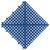 Piso Antiderrapante Pvc Flex Azul